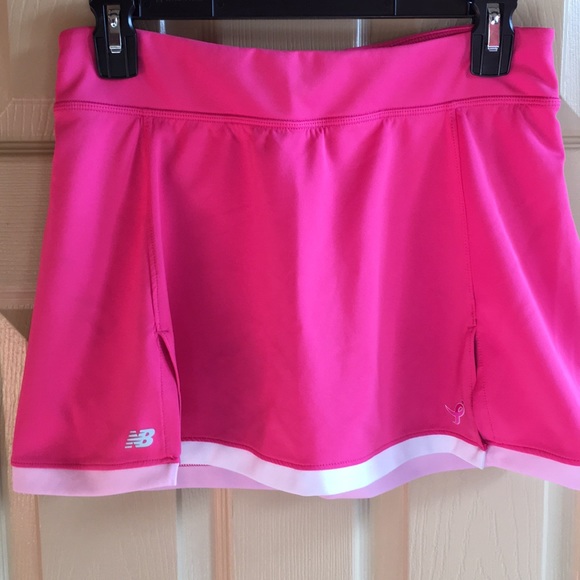 New Balance Skirts New Balance Pink Tennis Skirt Size M Poshmark